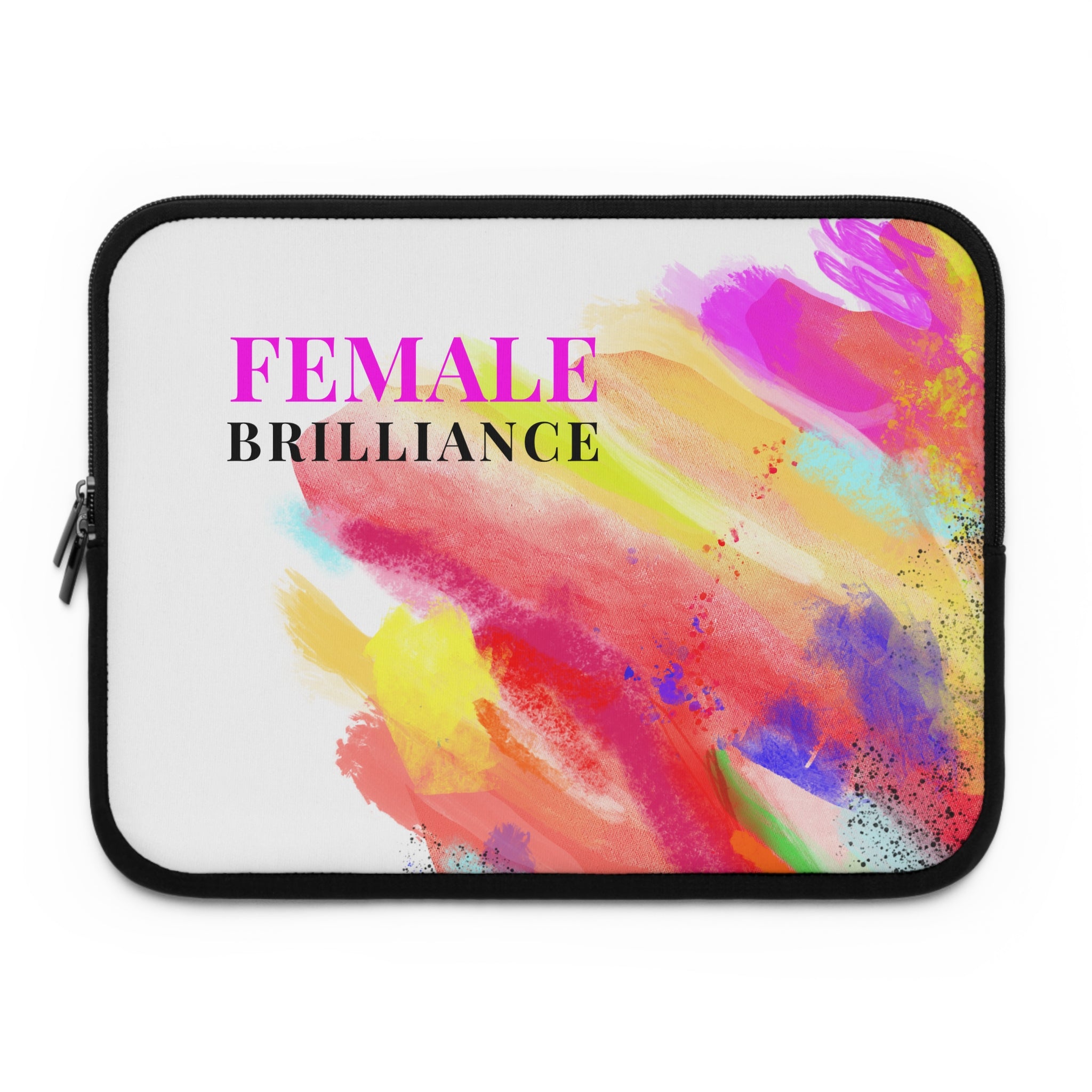 "Female Brilliance" Original Art 13" Laptop Sleeve (Redeem with $200 Donation)