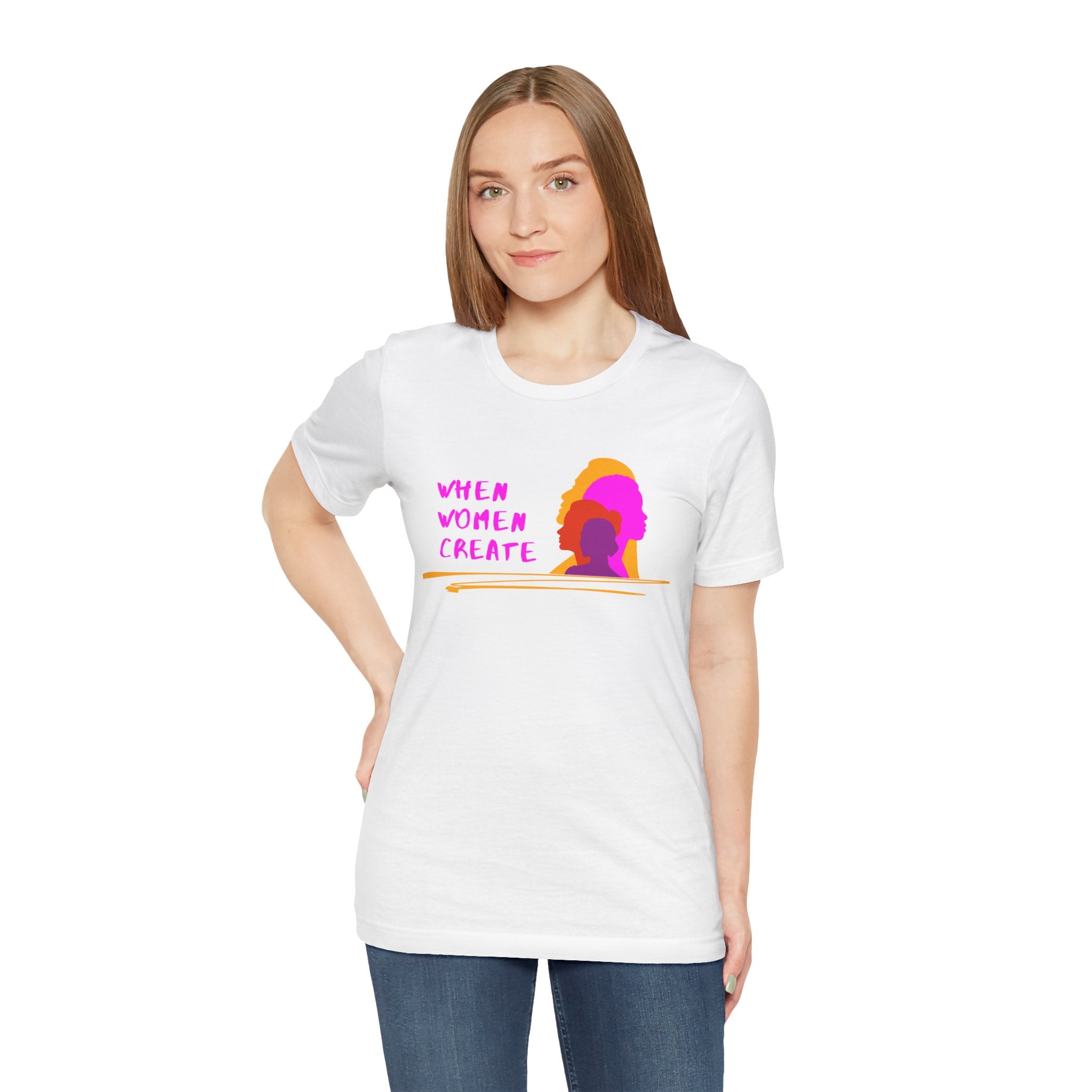 When Women Create Tee (Redeem with $100 Donation)