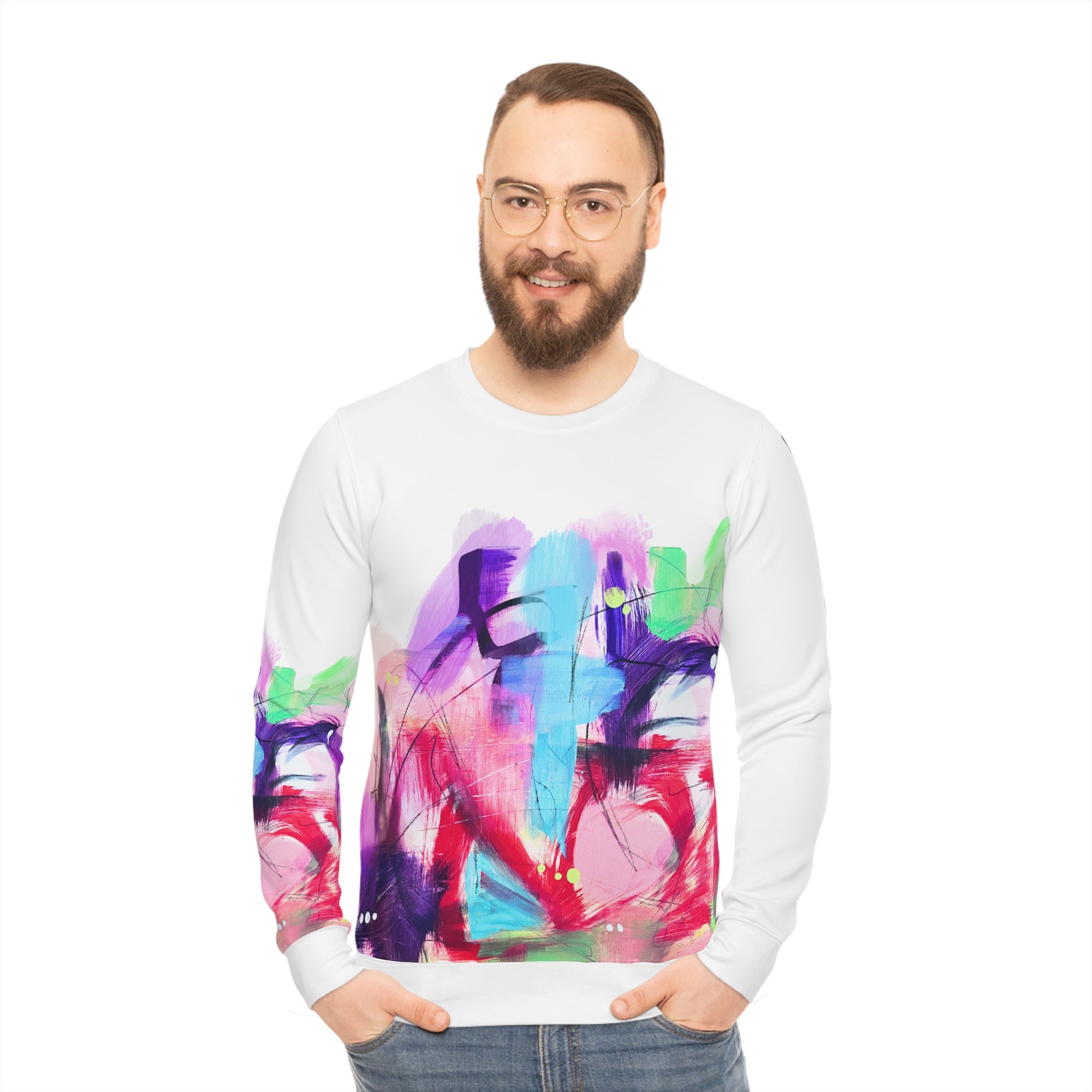 Colorful Inspirational Sweatshirt (Redeem with $200 Donation)