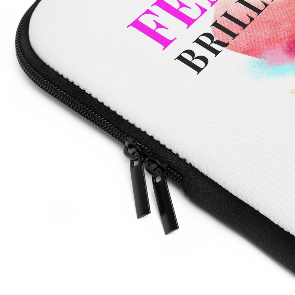 "Female Brilliance" Original Art 13" Laptop Sleeve (Redeem with $200 Donation)