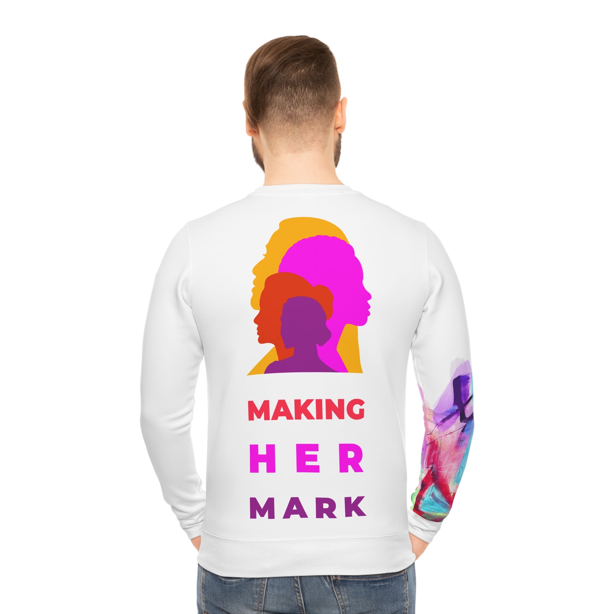Colorful Inspirational Sweatshirt (Redeem with $200 Donation)
